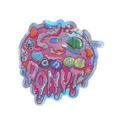 The Candy Shop ~ Candy Donut ~ 3.5G Die Cut Empty Mylar Bag