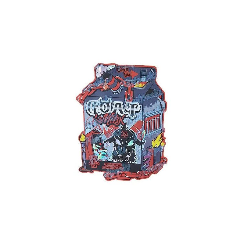 The Candy Shop ~ Goat Milk ~ 3.5G Die-Cut Empty Mylar Bag (2023) The Candy Shop ~ Goat Milk ~ 3.5G Die-Cut Empty Mylar Bag (2023)