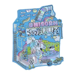 The Candy Shop ~ Unicorn Milk ~ 3.5G Die-Cut Empty Mylar Bag (2023)