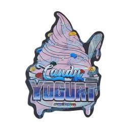 Always Faded ~ Candy Yogurt ~ 3.5G Die-Cut Empty Mylar Bag (2023)