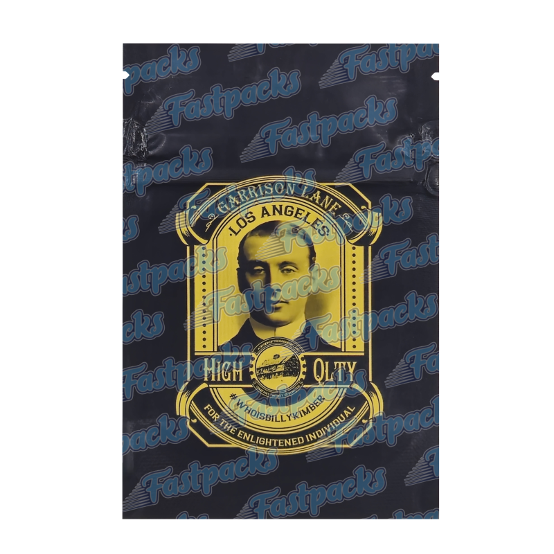 Garrison Lane ~ Who Is Billy Kimber ~ 3.5G Empty Mylar Bag Garrison Lane ~ Who Is Billy Kimber ~ 3.5G Empty Mylar Bag