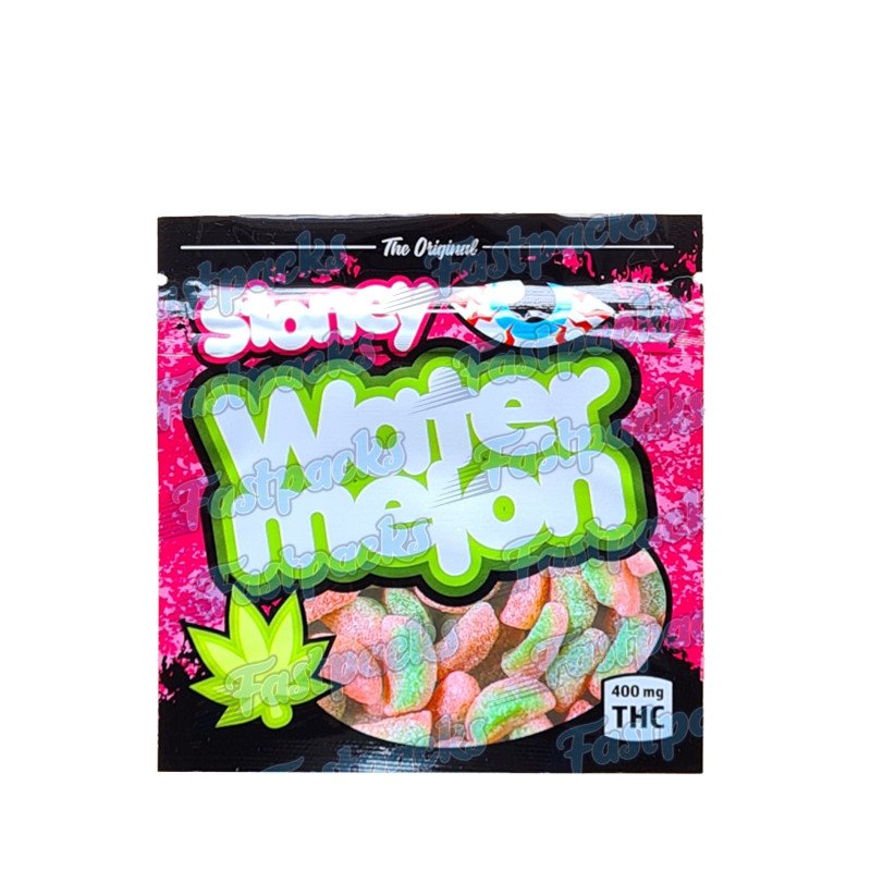 The Original Stoney Worms ~ Watermelon ~ 400MG Empty Mylar Bag The Original Stoney Worms ~ Watermelon ~ 400MG Empty Mylar Bag