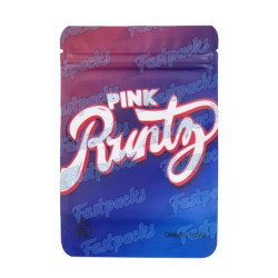 Runtz ~ Pink ~ 3.5G Empty Mylar Bag (2023)