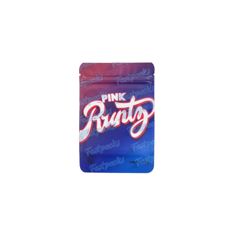 Runtz ~ Pink ~ 3.5G Empty Mylar Bag (2023) Runtz ~ Pink ~ 3.5G Empty Mylar Bag (2023)