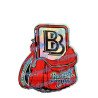 Backpack Boyz ~ Original Red ~ 3.5G Die-Cut Empty Mylar Bag Backpack Boyz ~ Original Red ~ 3.5G Die-Cut Empty Mylar Bag