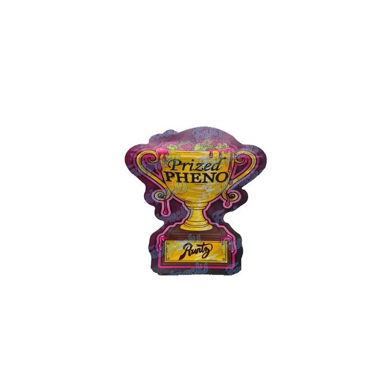 Runtz ~ Prized Pheno ~ 3.5G Die-Cut Empty Mylar Bag Runtz ~ Prized Pheno ~ 3.5G Die-Cut Empty Mylar Bag