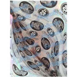 Sherbmoney ~ Sploosh ~ 3.5G Holographic Die-Cut Empty Mylar Bag
