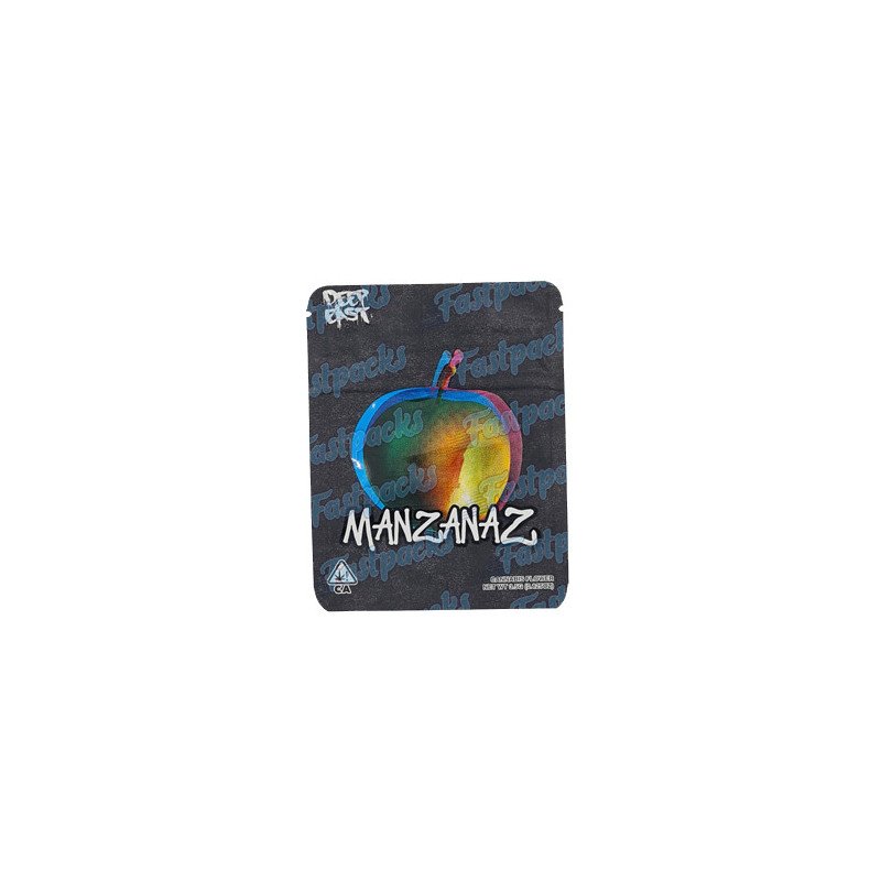 Deep East ~ Manzanaz ~ 3.5G Empty Mylar Bag Deep East ~ Manzanaz ~ 3.5G Empty Mylar Bag