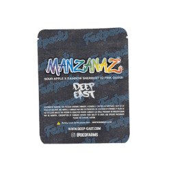 Deep East ~ Manzanaz ~ 3.5G Empty Mylar Bag