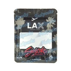 LAX ~ Sherbcake ~ 3.5G Empty Mylar Bag