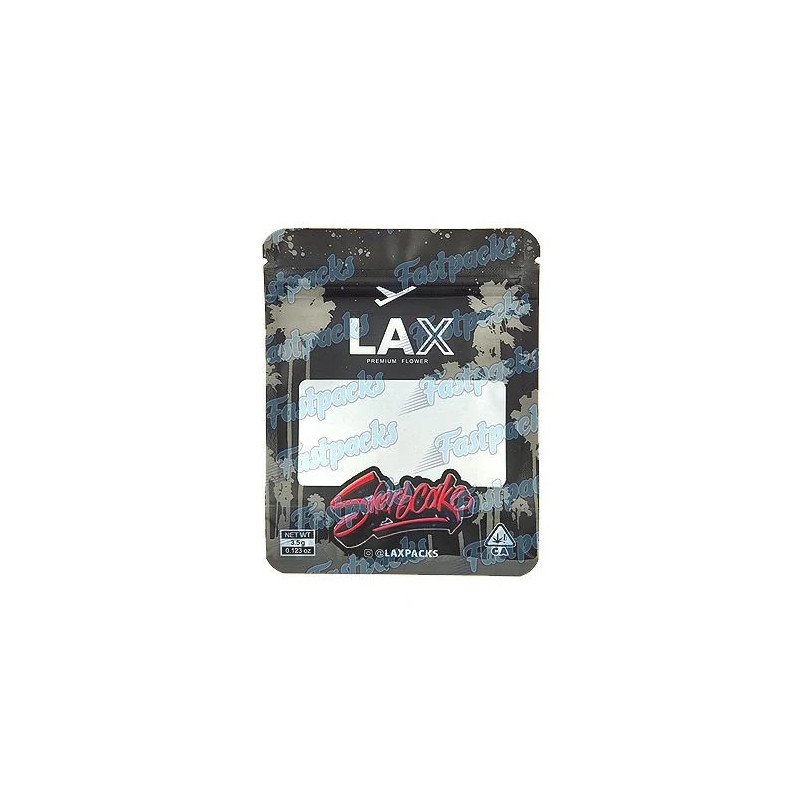 LAX ~ Sherbcake ~ 3.5G Empty Mylar Bag LAX ~ Sherbcake ~ 3.5G Empty Mylar Bag
