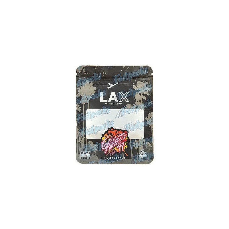 LAX ~ Gelato 41 ~ 3.5G Empty Mylar Bag LAX ~ Gelato 41 ~ 3.5G Empty Mylar Bag