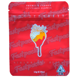 Wonderbrett ~ Strawberry Bliss ~ 3.5G Empty Mylar Bag