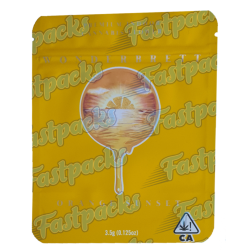 Wonderbrett ~ Orange Sunset ~ 3.5G Empty Mylar Bag