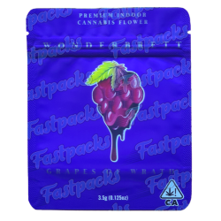 Wonderbrett ~ Grapes Of Wrath ~ 3.5G Empty Mylar Bag