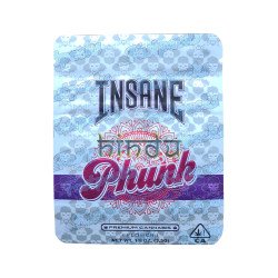Insane OG ~ Phunk ~ 3.5G Empty Mylar Bag