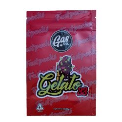 Gas Co x Dr Greenthumb ~ Gelato 33 ~ 3.5G Empty Mylar Bag