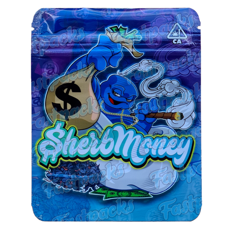 Sherbmoney ~ The Return Of The Gelato Kid ~ 3.5G Empty Mylar Bag Sherbmoney ~ The Return Of The Gelato Kid ~ 3.5G Empty Mylar Bag