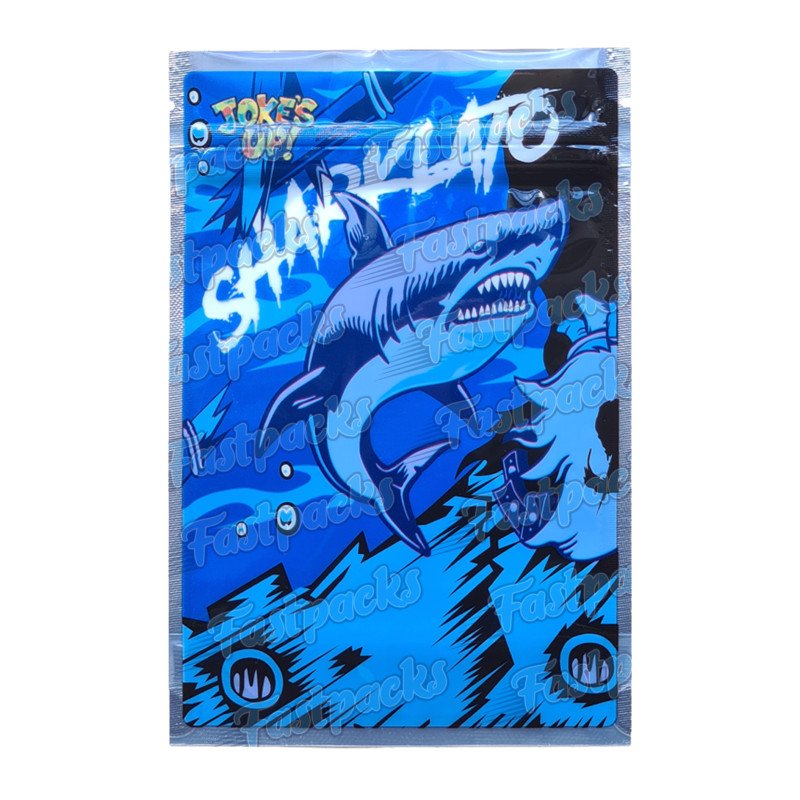 Jokes Up ~ Sharklato ~ 3.5G Empty Mylar Bag Jokes Up ~ Sharklato ~ 3.5G Empty Mylar Bag