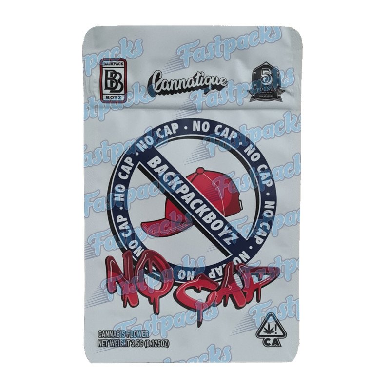 Backpack Boyz ~ No Cap ~ 3.5G Empty Mylar Bag Backpack Boyz ~ No Cap ~ 3.5G Empty Mylar Bag