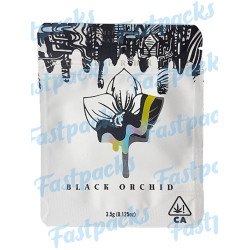Wonderbrett ~ Black Orchid ~ 3.5G Empty Mylar Bag