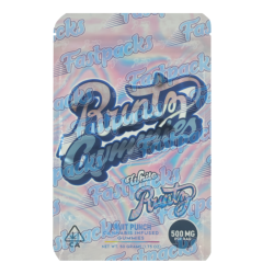Runtz ~ White Fruit Punch ~ 500MG Empty Mylar Bag