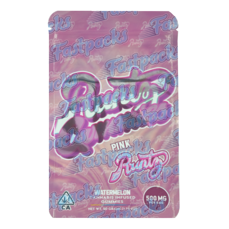 Runtz ~ Pink Watermelon ~ 500MG Empty Mylar Bag Runtz ~ Pink Watermelon ~ 500MG Empty Mylar Bag