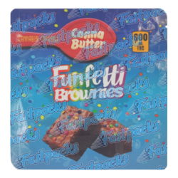 Canna Butter ~ Funfetti Bites ~ 600MG Empty Mylar Bag