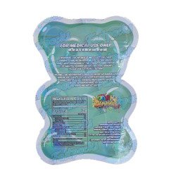 Dank Gummies ~ Green ~ 500MG Die Cut Empty Mylar Bag (2023)