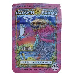 Darwin Farms ~ Original ~ 3.5G Empty Mylar Bag